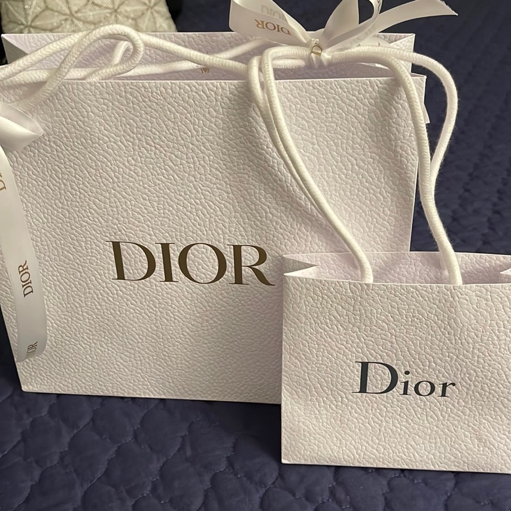 Authentic DIOR paper bags